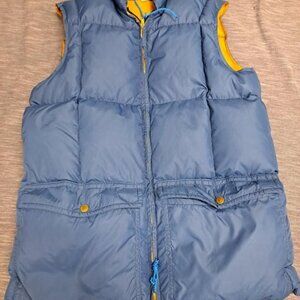 Eddie Bauer Goose Down Vest Size Small